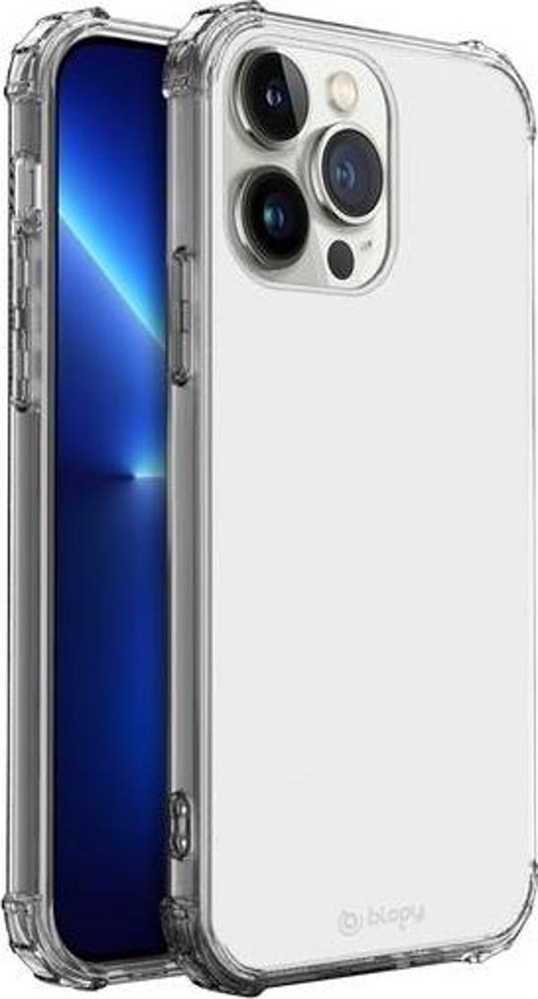 Blogy iPhone 13 Pro ile Uyumlu Crystal Fit Kılıf Crystal Clear - Image 1