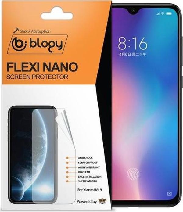 Blogy Mi 9 ile Uyumlu Flexi Nano Ekran Koruyucu - Image 1