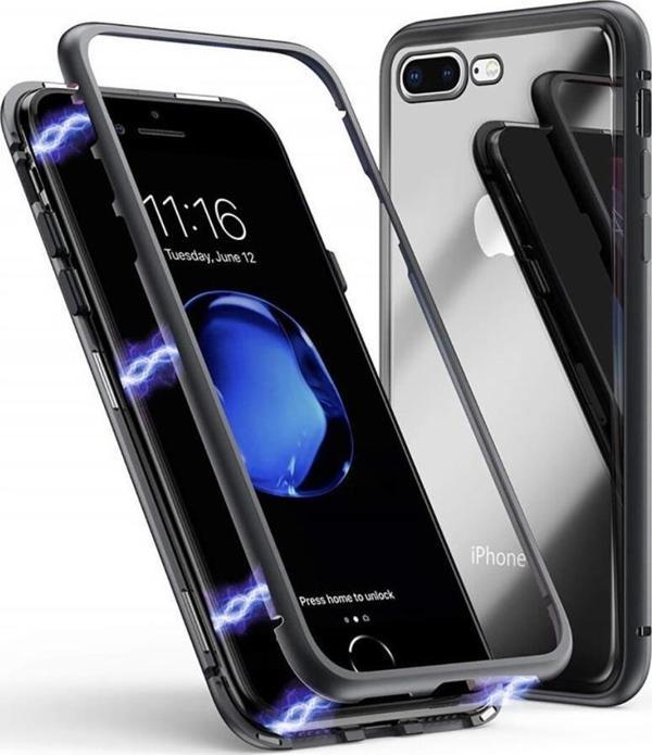 Blogy iPhone 8 Plus / 7 Plus ile Uyumlu Magnetic Case Kılıf - Image 1