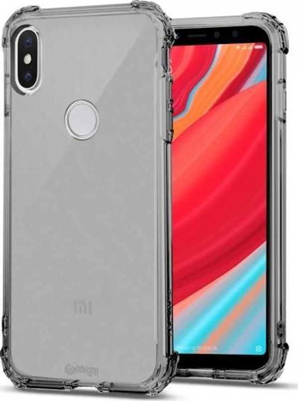 Blogy MI S2 ile Uyumlu Crystal Fit Kılıf Smoke Black - Image 1