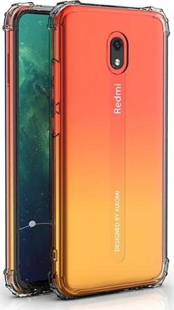 Blogy RedMi 8A ile Uyumlu Crystal Fit Kılıf Crystal Clear - Image 1