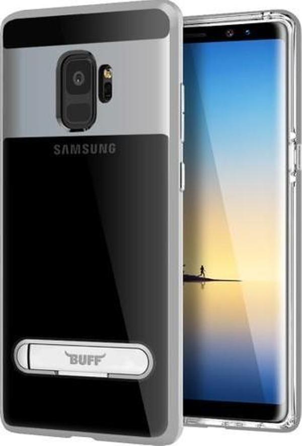 Buff Galaxy S9 ile Uyumlu Air Bumper Kılıf Silver - Image 1