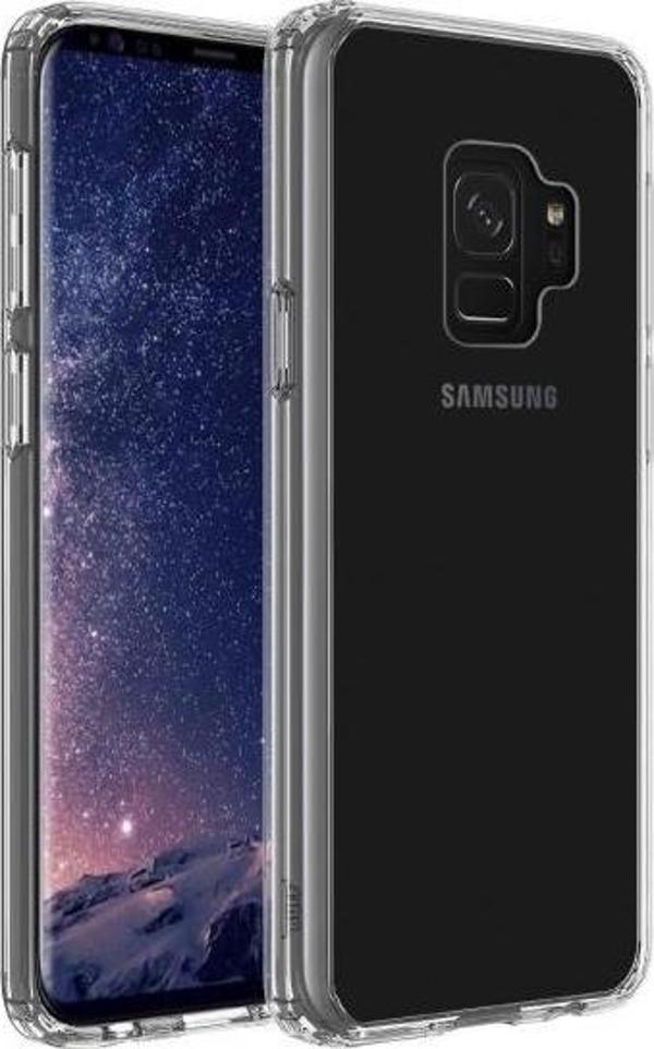 Buff Galaxy S9 ile Uyumlu Air Hybrid Kılıf Crystal Clear - Image 1