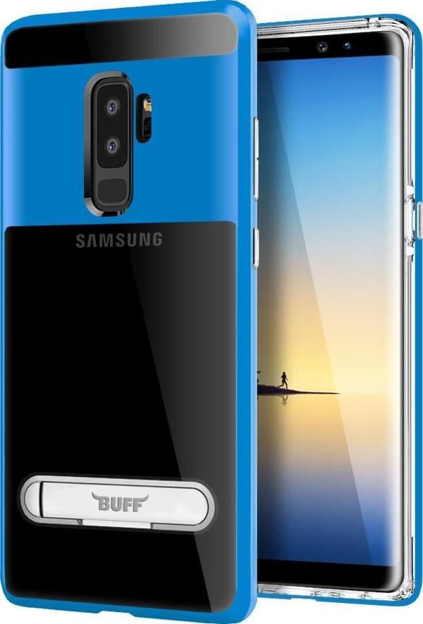 Buff Galaxy S9 Plus ile Uyumlu Air Bumper Kılıf Blue - Image 1