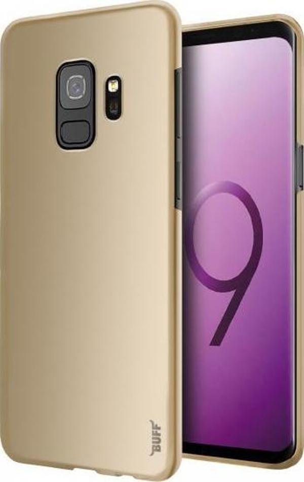 Buff Galaxy S9 ile Uyumlu Slim Fit Kılıf Gold - Image 1