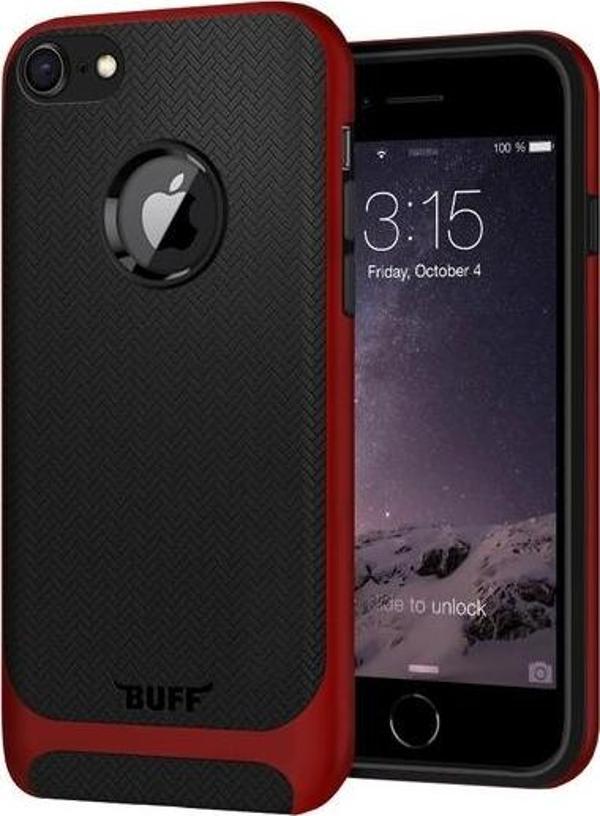 Buff iPhone 7 ile Uyumlu New Armor Kılıf Red - Image 1