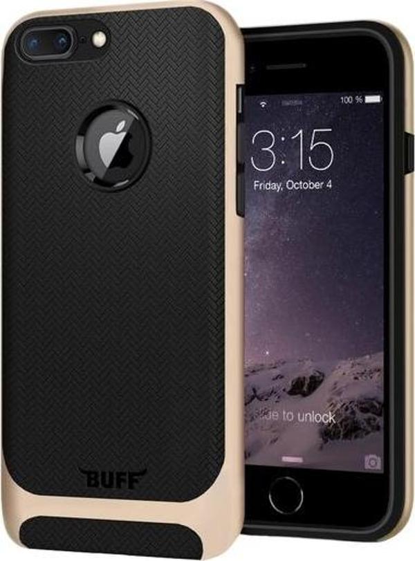 Buff iPhone 7 Plus ile Uyumlu New Armor Kılıf Gold - Image 1