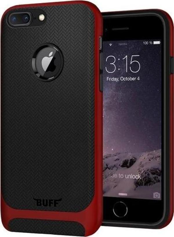 Buff iPhone 7 Plus ile Uyumlu New Armor Kılıf Red - Image 1