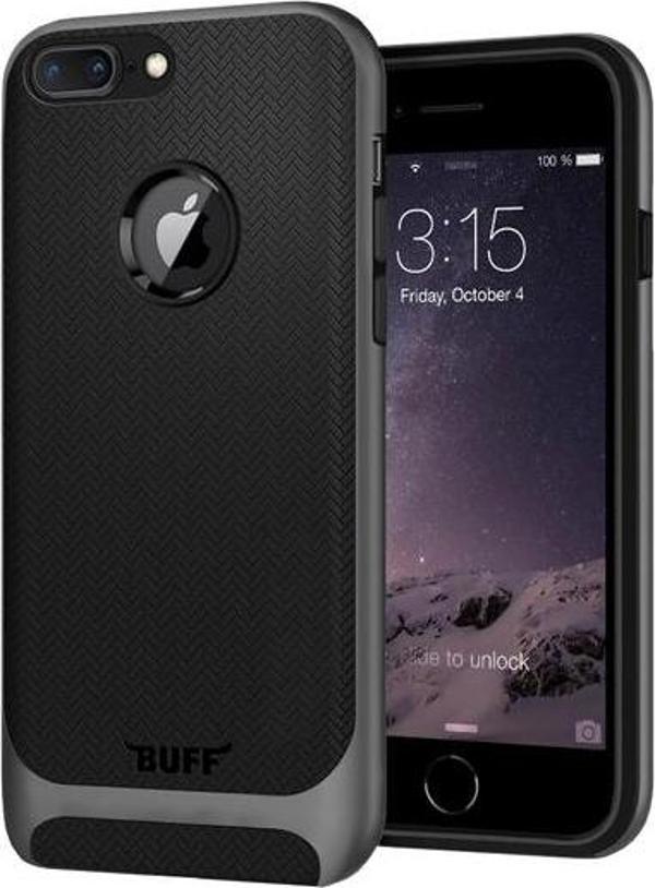 Buff iPhone 7 Plus ile Uyumlu New Armor Kılıf Space Gray - Image 1