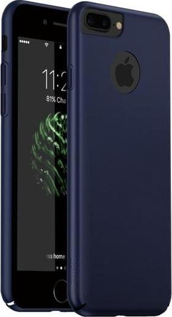 Buff iPhone 7 Plus ile Uyumlu Slim Fit Kılıf Dark Blue - Image 1