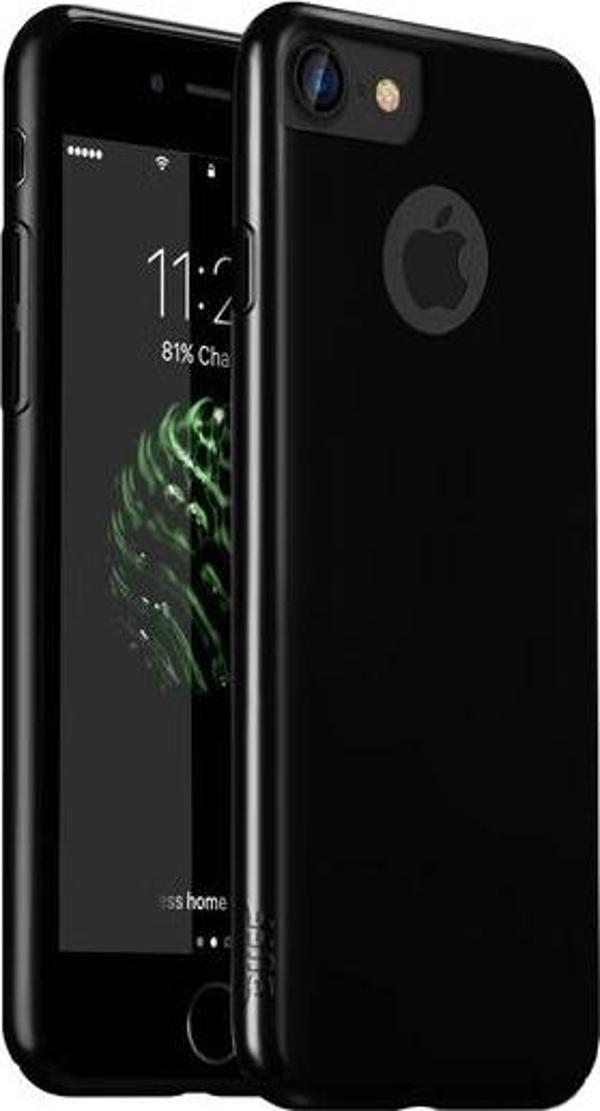 Buff iPhone 7 ile Uyumlu Slim Fit Kılıf Jet Black - Image 1