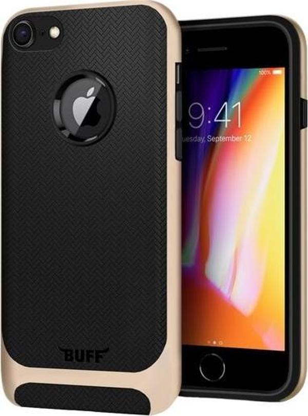 Buff iPhone 8 ile Uyumlu New Armor Kılıf Gold - Image 1