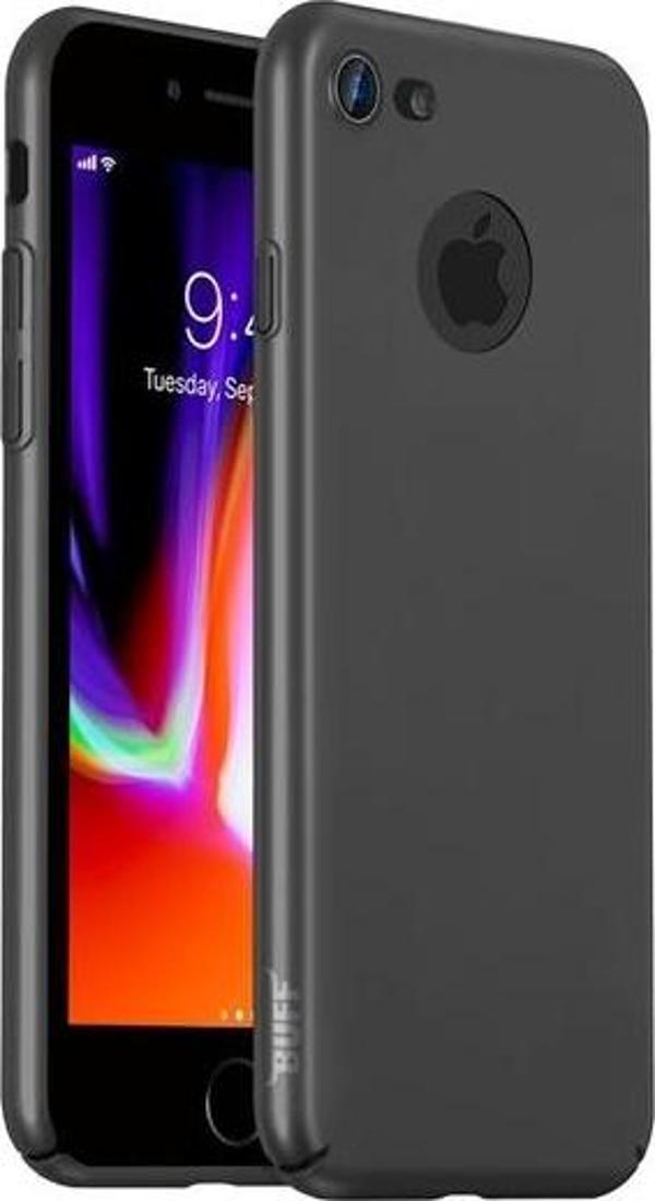 Buff iPhone 8 ile Uyumlu Slim Fit Kılıf Space Gray - Image 1