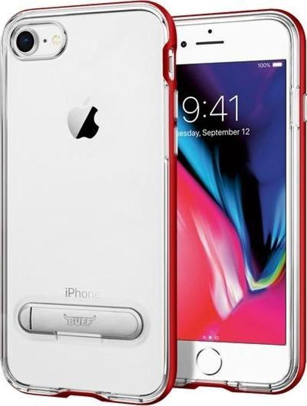 Buff iPhone 8/7 ile Uyumlu Air Bumper Kılıf Red - Image 1
