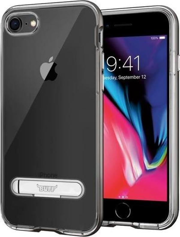 Buff iPhone 8/7 ile Uyumlu Air Bumper Kılıf Space Gray - Image 1
