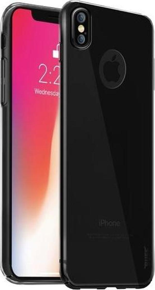 Buff iPhone X ile Uyumlu Slim Fit Kılıf Crystal Clear - Image 1