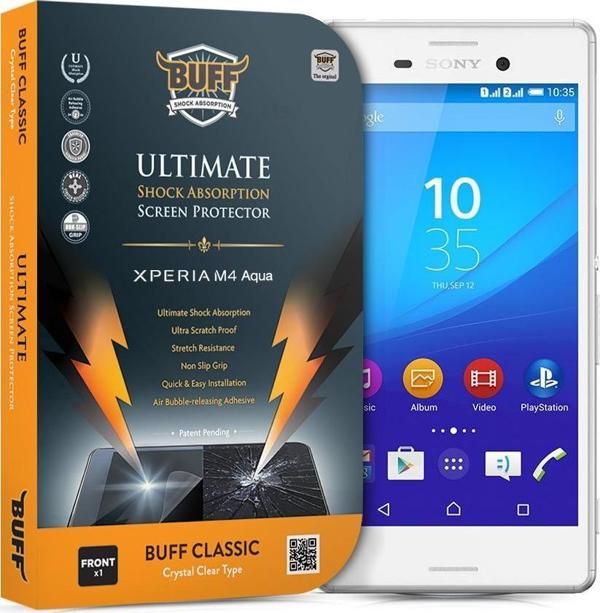 Buff Xperia M4 Aqua ile Uyumlu Darbe Emici Film - Image 1