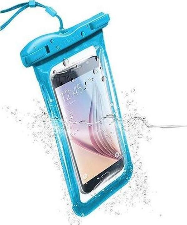 Cellular Line Universal Voyager WaterProof Kılıf Mavi - Image 1