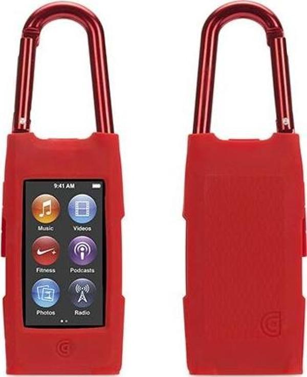 Griffin iPod Nano 7 ile Uyumlu Courier Clip II Kılıf Kırmızı RE36886 - Image 1