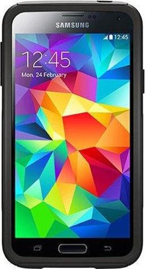 Otterbox Galaxy S5 ile Uyumlu Commuter Kılıf  Siyah - Image 1
