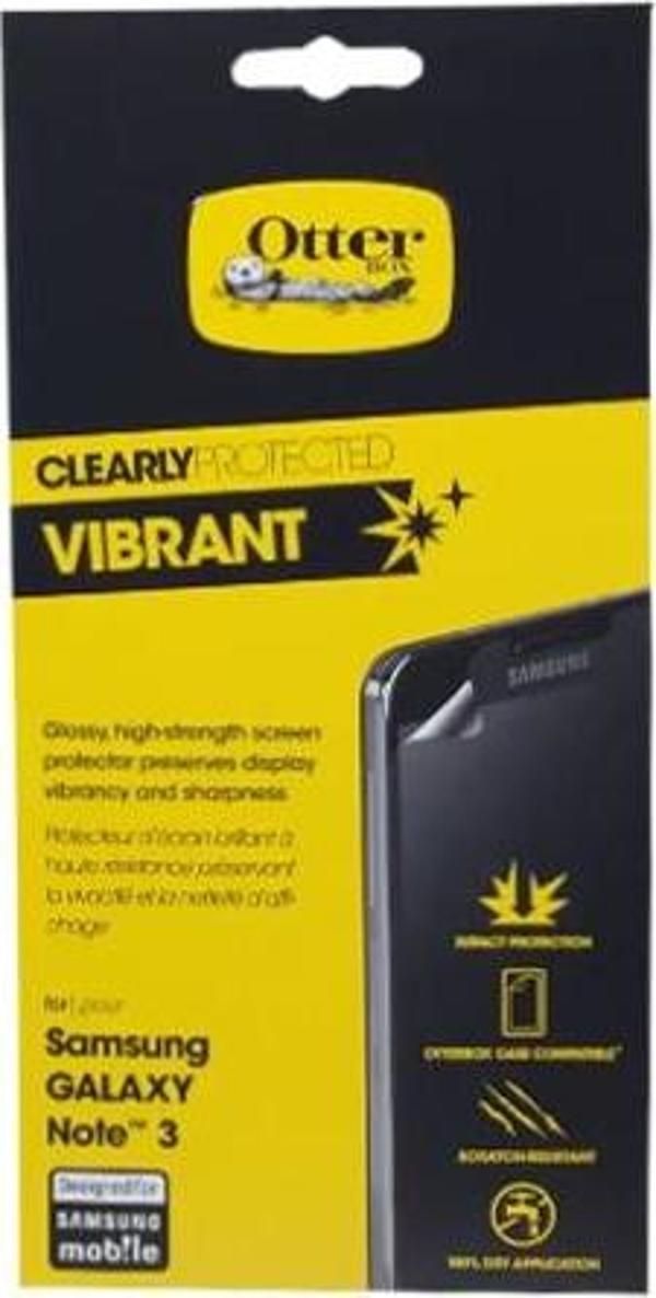 Otterbox Galaxy Note 3 ile Uyumlu Vibrant Ekran Koruyucu - Image 1