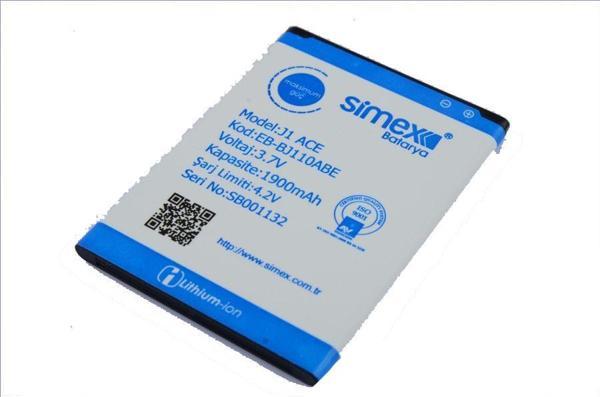 Simex Galaxy J1 Ace ile Uyumlu Batarya - Image 1