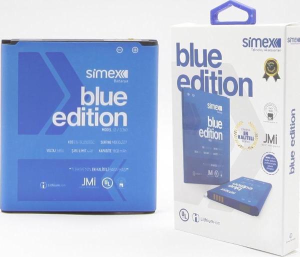Simex Galaxy J2/G360 ile Uyumlu EB-BJ200BBC SBT-03 Batarya Blue Edition - Image 1