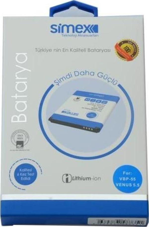 Simex Venüs 5.5 ile Uyumlu Batarya - Image 1