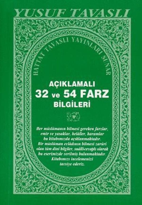 Açıklamalı 32 ve 54 Farz Bilgileri (Cep Boy) (C11) - Tavaslı - Image 1