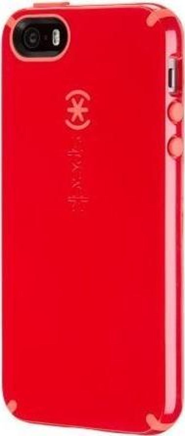 Speck CandyShell iPhone SE/5S/5 ile Uyumlu Sert Kılıf Kırmızı Pembe SPK-A2947 - Image 1