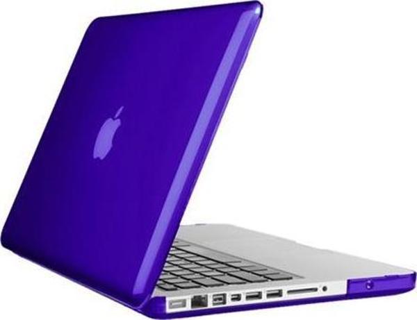 Speck SmartShell Macbook Pro 13" ile Uyumlu Koruma Kılıf Glossy Finish Purple - Image 1