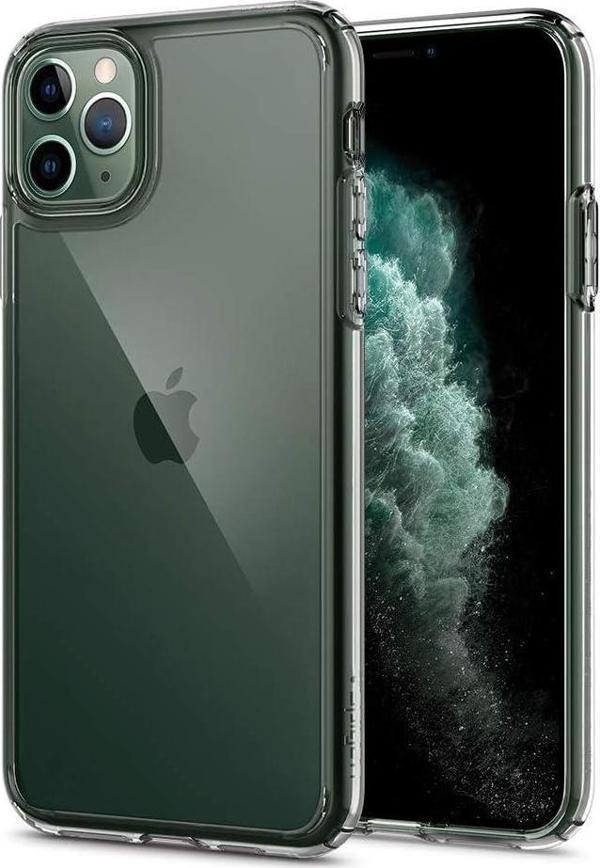 Spigen iPhone 11 Pro ile Uyumlu Kılıf Ultra Hybrid Crystal Clear - Image 1
