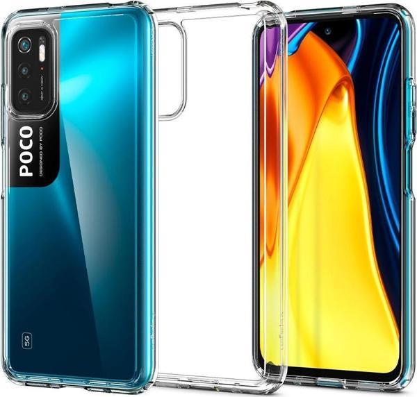 Spigen Redmi Note 10 5G / Poco M3 Pro 5G ile Uyumlu Kılıf Ultra Hybrid Crystal Clear - Image 1