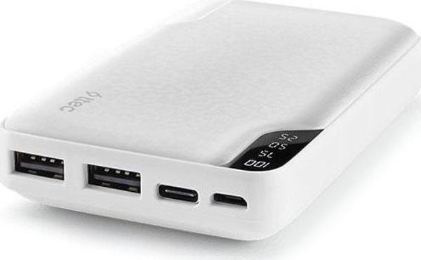 Ttec Recharger Duo Led 10.000mah Taşınabilir Powerbank 2BB162B Beyaz - Image 1