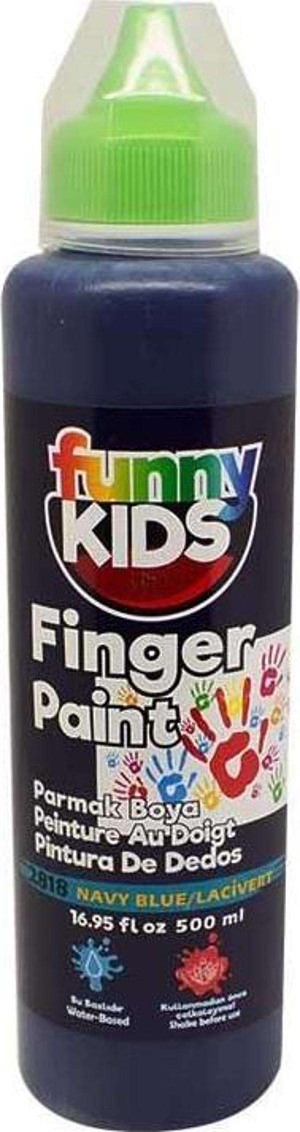 Funny Kids Parmak Boyası Lacivert 500 ml. - Image 1