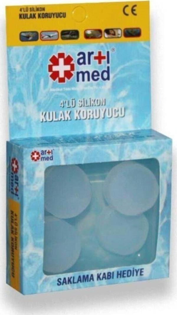 ARTIMED SİLİKON KULAK KORUYUCU 4 LÜ - Image 1