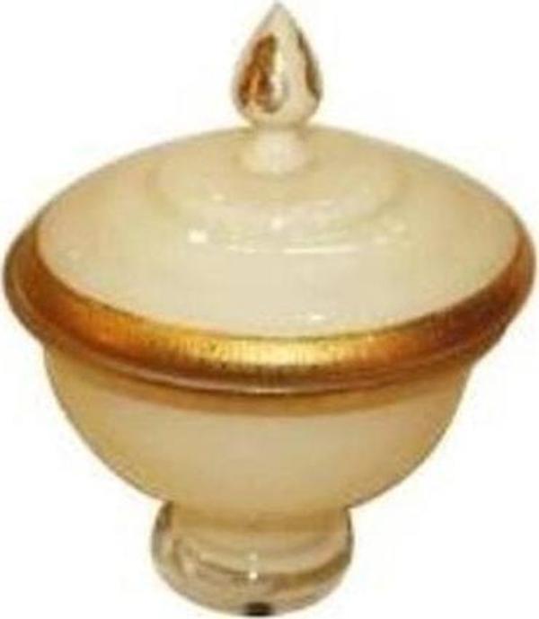 Dekoratif Ürünler Salon Takımları Dekoratif Şekerlik 20*16 cm - Image 1