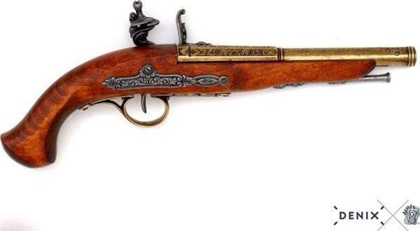 Koleksiyon Grubu-FLINTLOCK PISTOL (LEFT-HANDED), 18TH. C.-JDNX1129-L. - Image 1