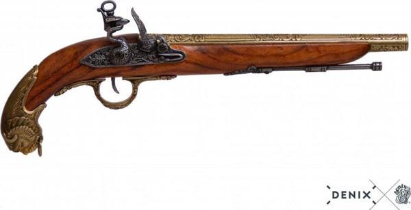 Koleksiyon Grubu-FLINTLOCK PISTOL, GERMANY 18TH. C.-JDNX1043-L - Image 1