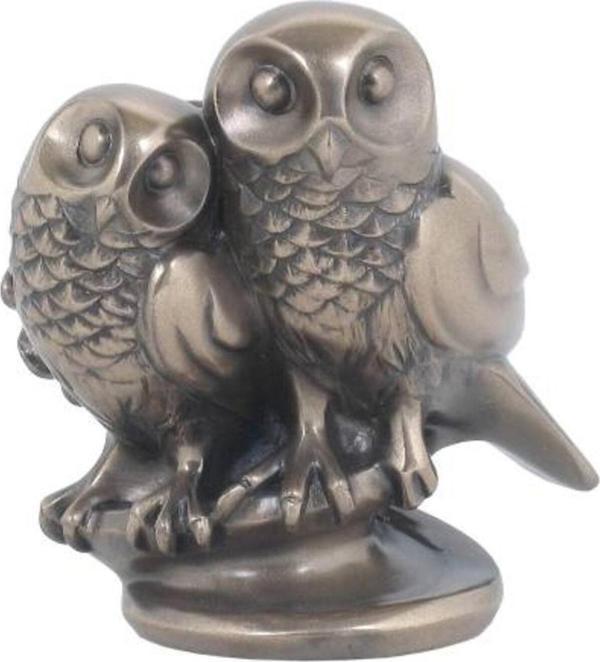 Veronese Serisi- Bronz Baykuşlar-7*3*6 Cm. - Image 1