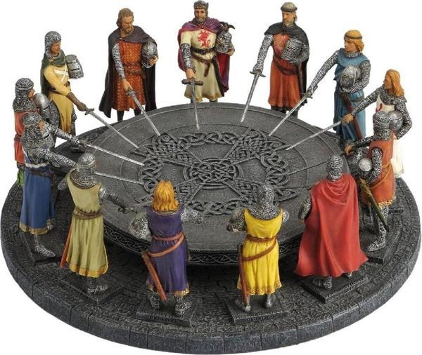 Veronese Biblolar ? Mitoloji & Tarih-kral Arthur Ve 12 Savaşçı-29,5*29,5*11,5 Cm-jwu73616ya - Image 1