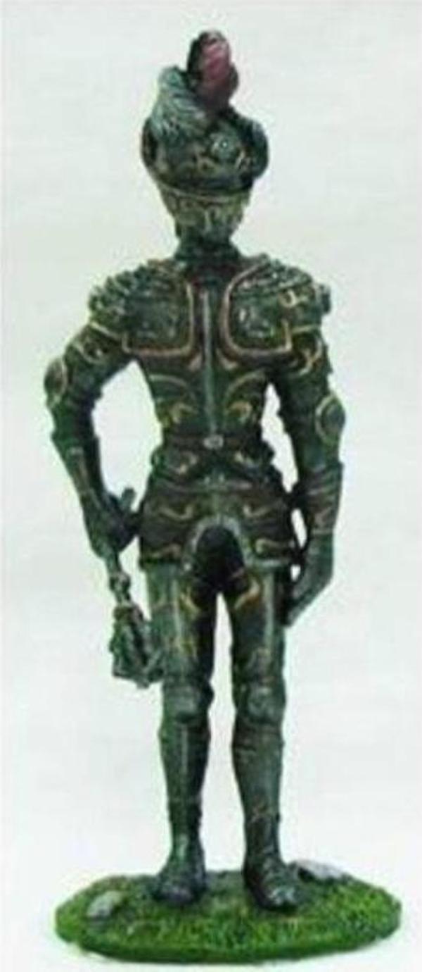 Veronese Serisi- Kurşun Asker- Metal Şövalye-11 Cm. - Image 1