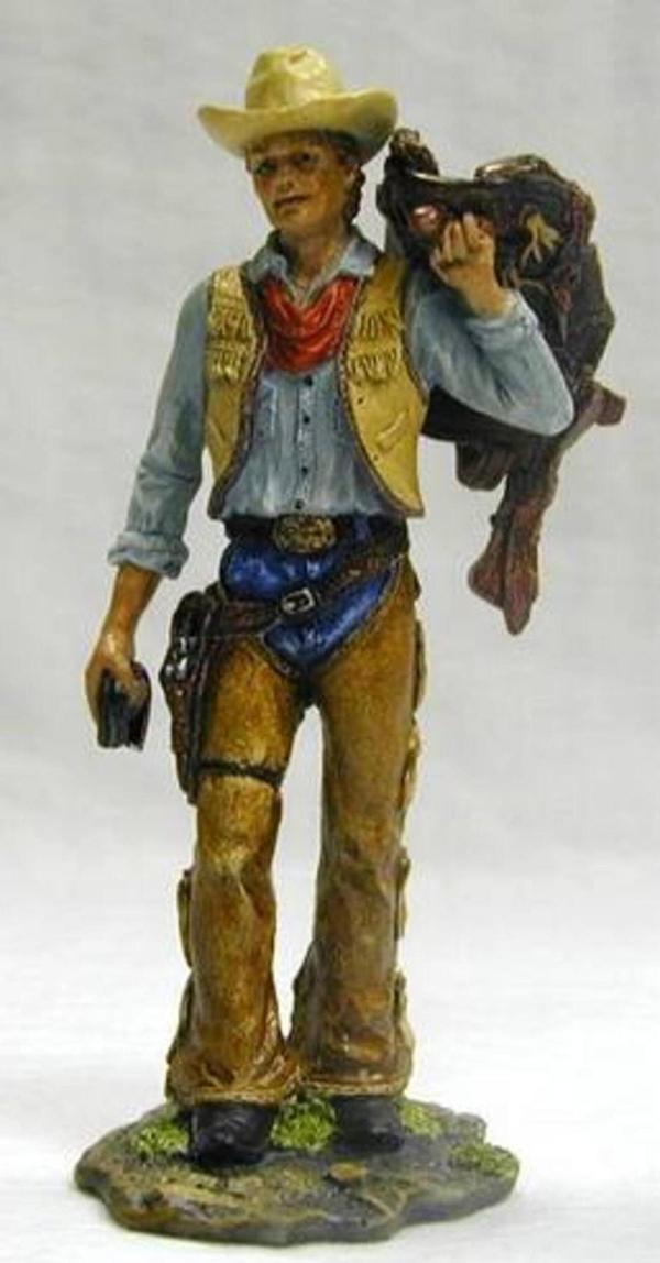 Veronese Serisi- Kurşun Asker-kovboy Bıblo-10 Cm. - Image 1