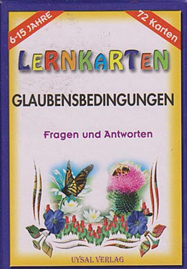 Lernkarten - Glaubensbesıngungen / Fragen und Antworten - Uysal Yayınevi - Image 1