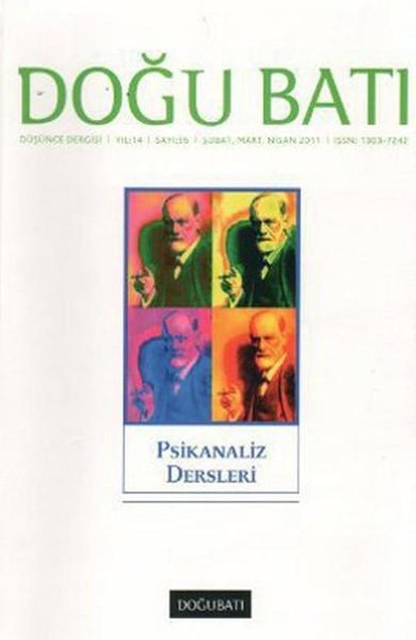 Doğu Batı Düşünce Dergisi Sayı: 56 - Psikanaliz Dersleri - Doğu Batı Dergileri - Image 1