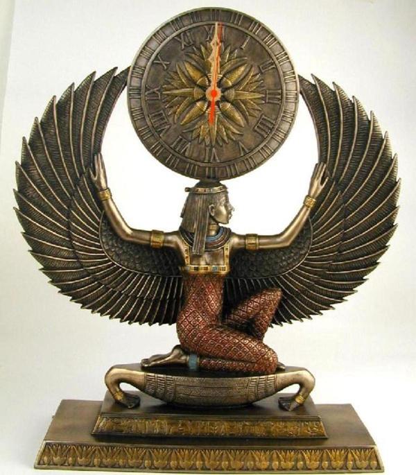Veronese Serisi- Mısır Tarihi-mısır Isıs Saat-37,5*45*12 Cm. - Image 1