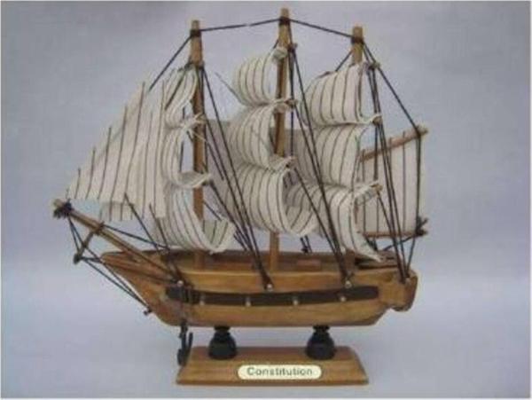Denizcilik › Denizcilik Grubu › Marine Model Gemi-z&a Constıtutıon>>16x4x16 Cm. - Image 1