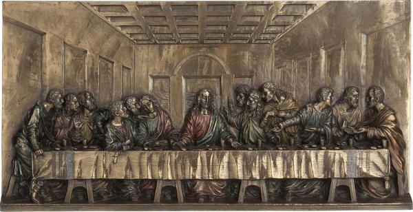 Veronese Serisi- Mitoloji & Tarih-son Aksam Yemegı Duvar-35,5*18,5*3 Cm. - Image 1