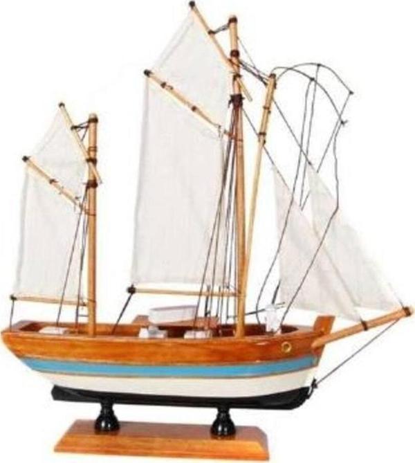 Denizcilik › Denizcilik Grubu › Marine Model Gemi-z&a Maket Gemi>>33x7x33 Cm. - Image 1
