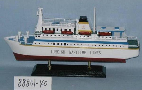 Denizcilik › Denizcilik Grubu › Marine Model Gemi-z&a Yolcu Gemisi>>40x8x22 Cm. - Image 1